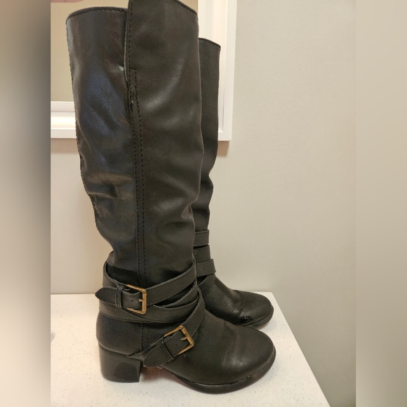 Womens black boots - Picture 9 of 9